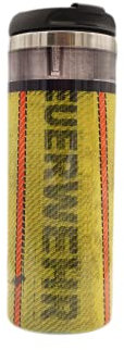 Florian's Feuerwehrshop Thermobecher Feuerwehrschlauch Feuerwehr Geschenk Kaffee TO GO Feuerwehr Zubehör Auslaufsicher 350 Ml Trinkflasche Isolierbecher Für Unterwegs To Go