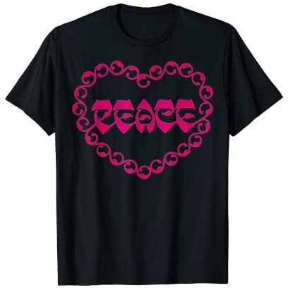 « PEACE » (Cyclamen) T-Shirt