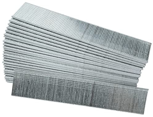 AERZETIX C58698 Juego 5000 clavos tipo T 25x1.2x1mm grapadora GA 18 | Acero galvanizado, Accesorio de grapado, Para tapicería muebles carpintería madera, Grapadora neumática