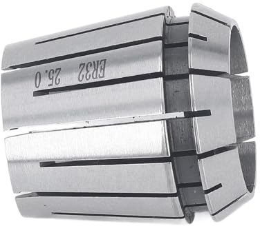 Set di Pinze ER32 Set di Pinze a Molla per Mandrino a Pinza ER32 Set di Pinze per Tornio CNC per Fresatrice per Incisioni CNC (D=25 mm) | Carburo cementato, Bloccaggio saldo, Per fresatura e incisione