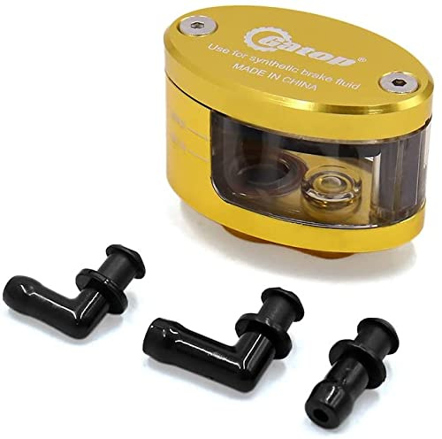 XYWHPGV Tazza 'olio del serbatoio del fluido principale della frizione del freno anteriore CNC color oro per moto(b16e6 3d4a2 0ff3d 64108 3cdba da276