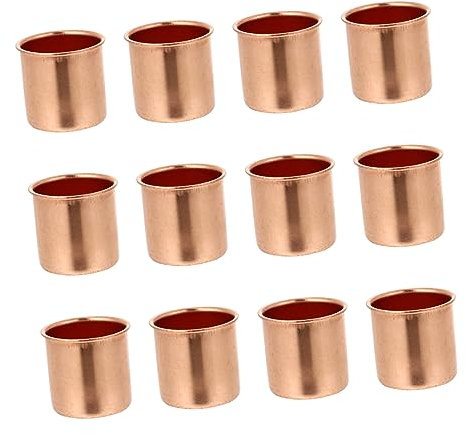 Ciieeo 30pcs Chic Candle Cups Christmas Candle Decorations Home Decor Diy Party Supplies Random Style