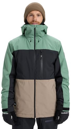 Quiksilver Sycamore Block 20K - Chaqueta técnica snow - hombre - Verde.