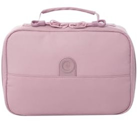 TOTTO - Bolsa Térmica Porta Alimentos 2 L, Modelo Fit, 22 x 16 x 7 cm, Bolsa Comida Trabajo, Mantiene la Temperatura hasta 5 h, Apertura 180º, Asa de Mano, Fácil de Limpiar, Estampado Keepsake Lilac