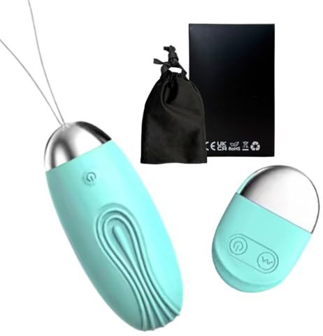 Ovetto Vibrante Telecomando Vibratoreper Donna Professionale Comando a Distanza Vibratore Wireless Sessuali Vibratoriper Coppie Telecomandato Sextoysys Stimolatore Clitorideo Femminile Portatili