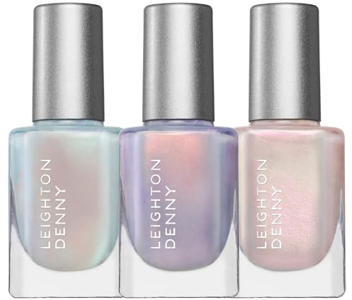 LEIGHTON DENNY Glazed Collection | Nail Polish Gift Set | Get Glazed, Glazed Expression, Glazed & Unfazed | glazed donut nail polish | Vegan