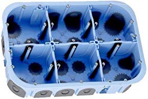 EUR'OHM - BOITE D'APPAREILLAGE 2*3 POSTE AIR'MÉTIC 210*140*50 EUR'OHM 51020 - EUR-51020