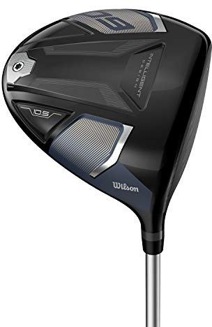 Wilson Staff Golfschläger, D9 Driver, 9,0° Loft, S-Flex, Für Rechtshänder, Schwarz/Blau, WGW470000S