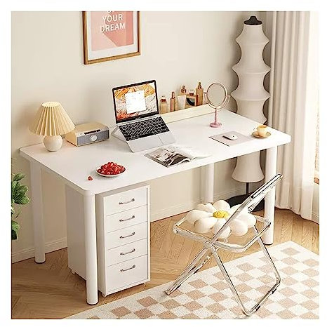 Laptop-Tisch Computertisch PC-Schreibtisch, Heimschreibtisch, Schlafzimmer, Schminktisch, Schminktisch, einfacher Lernschreibtisch, Desktop-Kleiner Tisch Arbeitstisch für das Heimbüro ( Size : 80*50*7