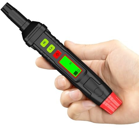 Gasmelder TA8407A Gasdetektor, Kohlenmonoxid-Detektor, Gasanalysator, Stifttyp, Luftqualität, brennbar, brennbar, natürlicher Tester