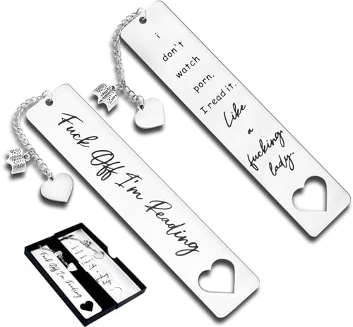 Lustiges Lesezeichen, Geschenk für Damen und Herren, Metall, niedliches Lesezeichen, Geschenk für Buchliebhaber, würziges Lesezeichen, Abschluss, Geburtstag, einzigartiges Lesezubehör, Freunde