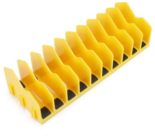 3 Stück 3 Stück 25,4 x 6,6 x 8,9 cm Zangen-Organizer, ABS-Zangenaufbewahrungsregal, magnetischer Schraubenschlüssel-Organizer, Zangenhalter, Wandhalterung, Schraubenschlüsselregal, kompakte