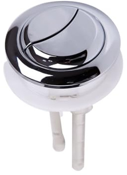 OSALADI Pulsador De Cisterna Roca 48Mm Doble Descarga Botón Redondo Para Tanque De Agua Compatible Con Inodoros De Doble Descarga Repuesto De Fontanería
