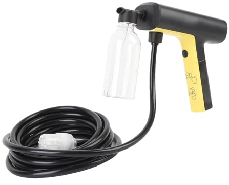 Bewinner Idropulitrice a Batteria, Batteria Ricaricabile da 18000 MAh, Idropulitrice Portatile con 5 Livelli di Pressione e 3 Livelli di Potenza Regolabili per la Pulizia di Auto,