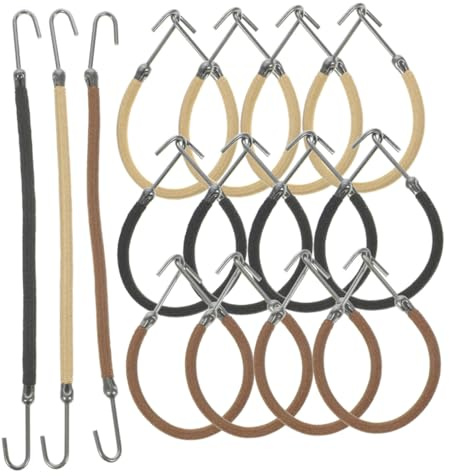 Gogogmee 30 Piezas Gancho Para El Cabello Del Plato Lazos Para El Cabello Bungee Con Ganchos Nupcial Metal