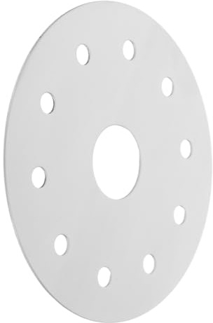 Ciieeo Piastra Diffusore Induzione in Acciaio Inox Argento