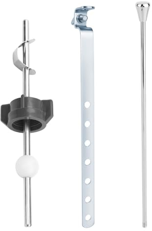 Bathroom Sink Pivot Ball Rod Center Piece Assembly for Pfister PF0906 | Lavatory Pop Up Stopper with Plug, Pivot Ball Rod Replacement, Linkage Bathroom Drain Repair Kit for Most Sinks