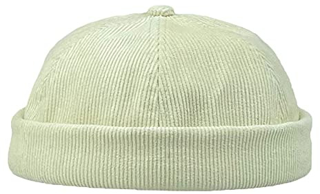 YAMEE Cap Herren Hut Damen Docker-Cap Unisex Docker Mütze Hafenmütze Seemannsmütze Herrenhut Bikercap Hat Wandermütze Seemannskappe（Kappenumfang：56-58cm）