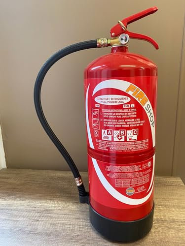 Extincteur à poudre ABC capacité 9 Kg Norme CE