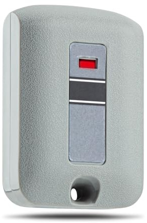 LAWOHO MCS307010 300MHz 10 Dip Switches 1-Channel Mini Key Ring Transmitter for Linear Multi-Code MCS308911, 3089, 3060, 3070, 4120 Gate Opener Garage Door Remote Control