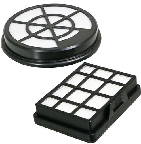 SPARES2GO Foam HEPA Filter Kit for Bush VCS35B15K0D-70 Cylinder Vacuum Cleaner