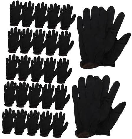 Holibanna 100pcs Butyronitrile Cooking Gloves Heatproof Powder Food-Grade Disposable Kitchen Cleaning Gloves
