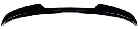 Auto Heckspoiler Für Ford Für Fiesta Für ST-LINE MK7 Nur 2008-2012 Für ABS-Spoilerkappe Für Heckflügel Im Maxton-Stil Zusätzlicher Heckspoiler(Gloss Black)