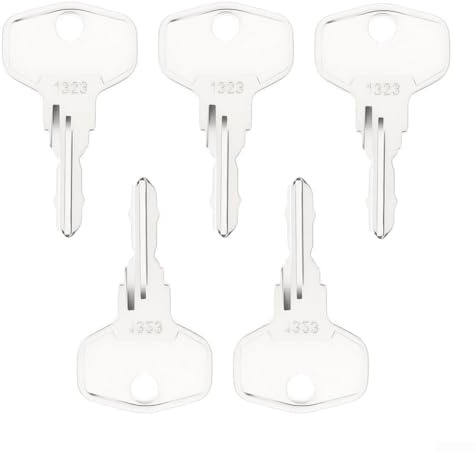 5 Pack Alloy UPVC Window Handle Wrenches for Hoppe Window Lock Handles Key 1323, Keys for Safe Ventilation and Convenient Multi Window Service