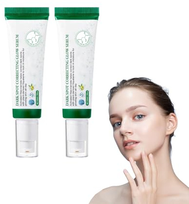 Sérum à la niacinamide pour le visage - Sérum correcteur de taches pigmentaires - Traitement des taches brunes - Crème correctrice et éclaircissante pour le teint, Crème éclat, 50 ml (2 pièces)