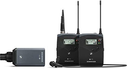 Sennheiser ew 100 ENG G4-A (516-558 MHz) ME 2-II Lav and SKP Combo Kit Portable System, 2