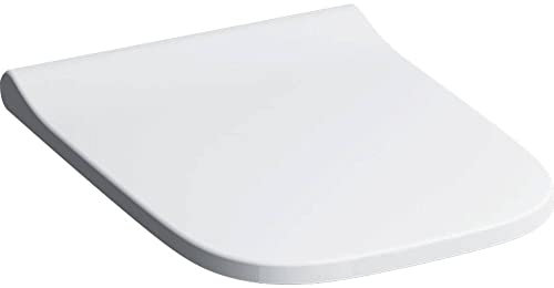 Geberit WC-Sitz Square SMYLE mit Absenkautomatik und Quick-Release weiß
