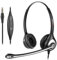 Casque de téléphone Portable avec Micro antibruit et Commandes d'appel, Casque d'ordinateur 3,5 mm pour iPhone, Samsung, PC, Entreprise, Skype, Softphone, Centre d'appel, Bureau