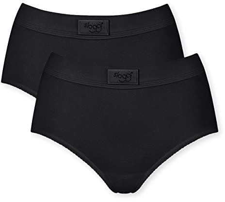 Sloggi Women's sloggi Double Comfort Maxi 2P, BLACK