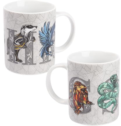 mug - x4 Wappen: porcelaine, 320ml