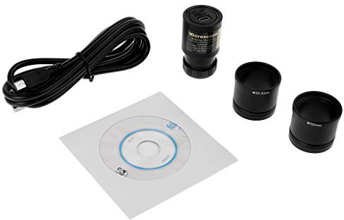 Für 2,0 MP USB Elektronisches Okular-Mikroskop, Kamera-Einbaugröße 23,2 mm, mit Adaptern 30 mm, 30,5 mm