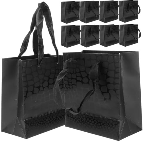 PACKOVE 10stücke Geschenktüten Aus Papier Für Party Hochzeit Muttertag Als Tasche Für Kleine Gegenstände Oder Dekoration Wiederverwendbar Als Einkaufstasche