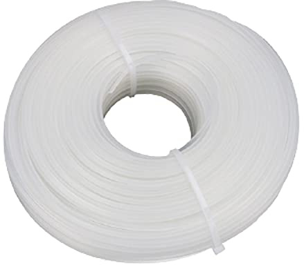 Cordeles para cortabordes, Desbrozadora, Recortadora, Cuerda de Alambre, Cuerda de Nailon, desbrozadora, línea de Alambre de 2,6 mm(Square)