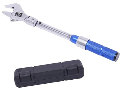 Gralara Chiave dinamometrica regolabile, utensile manuale professionale, risparmio di manodopera, testa intercambiabile, estremità aperta da 30 mm, per la