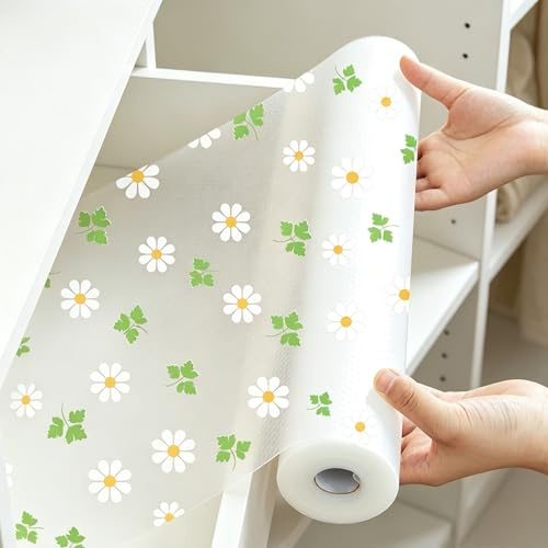 Drawer Liner & Kitchen Shelf Liner – Non-Adhesive Waterproof EVA Mat | Food-Grade EVA, Waterproof & Non-Slip, Non-Adhesive, 30x300cm, Easy Cut, Multi-Room Use