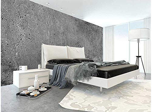 Vlies Fototapete BETON 375 x 250 cm | Vliestapete - Wandtapete inklusive Kleister | PREMIUM VLIES QUALITÄT