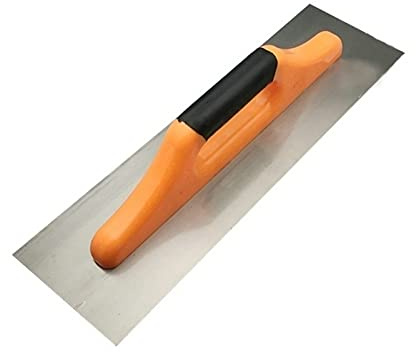Professional Plaster Trowel Plastering Skimming Trowel Tile Flooring Grout Float Tiling Tool Wall Concrete Scraping Tool (40X12CM)