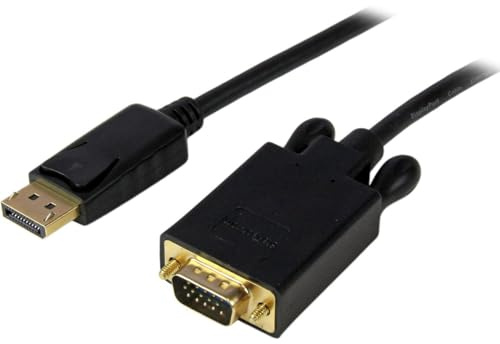 StarTech.com ADAPTATEUR DISPLAYPORT Vers VGA Cable Noir 1 8M