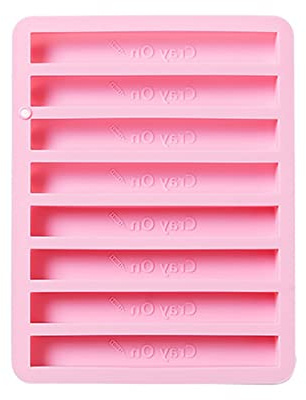 Molde de tiza de silicona con 8 agujeros para caramelos, chocolate, fondant, semicilíndrico, moldeado para fondant, mousse, tartas, moldes de silicona para jabón, redondos