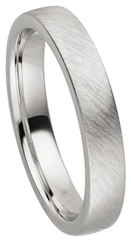 Kolibri Rings 925 Sterling Silber Ring 4mm Partnerring Ehering Freundschaftsring Unisex - Inkl. Gratis Gravur und Etui