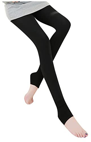 Strumpfhosen Damen Winter Ohne Fuß Gefälschte Durchscheinend Thermostrumpfhose Bauchweg Abnehmen Thermoleggings Damen Winter Stylisch Bequem Winterstrumpfhose Damen Gefüttert Stützstrumpfhose