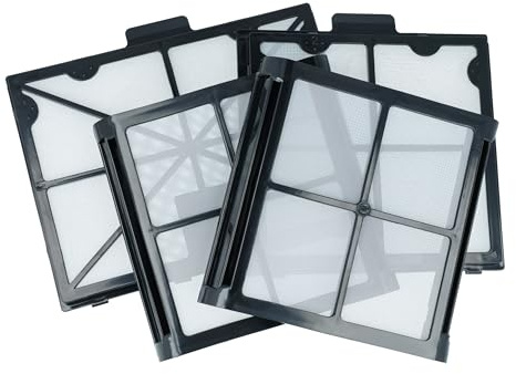 vhbw 4X Filterpad kompatibel mit Dolphin Energy C | E25, Evolution 10, Evolution 20 Poolsauger, Poolroboter - Feinfilter