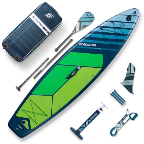 PRO Tavola SUP gonfiabile High-End 329-384 cm | 26 PSI | Inflatable Stand Up Paddle Board fino a 190-270 kg | MSL Fusion, Double Layer Woven | Ultra stabile, Race e Touring