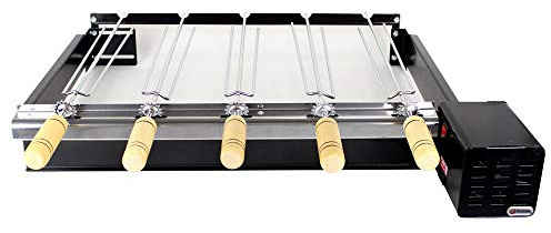 Artmill Brazilian Rotisserie BBQ Grill 5 Skewers Right Churrasqueira Giragrill Direito