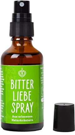 BitterLiebe® Bitterstoffe Spray 50ml I Bittertropfen aus Die Höhle der Löwen I Hildegard von Bingen, Bitterkräuter
