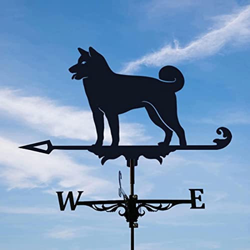 Girouette pour toits, girouette canine, indicateurs de direction du vent extérieur, toit, jardin, montagne, cour, girouette en fonte